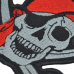Skull with Sabers (bandana) (PS-122) Patch
