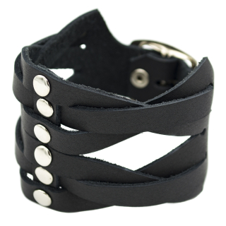 Wristband with braided straps and lanyards #184