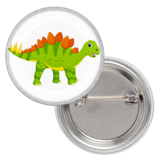 Stegosaurus (Stegosaurus green) Badge