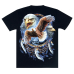 Totem Eagle (3D, glows in the dark) T-Shirt
