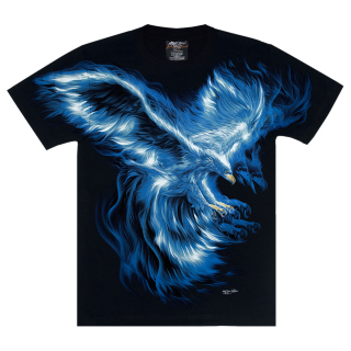 Blue Hawk (glows in the dark) T-Shirt
