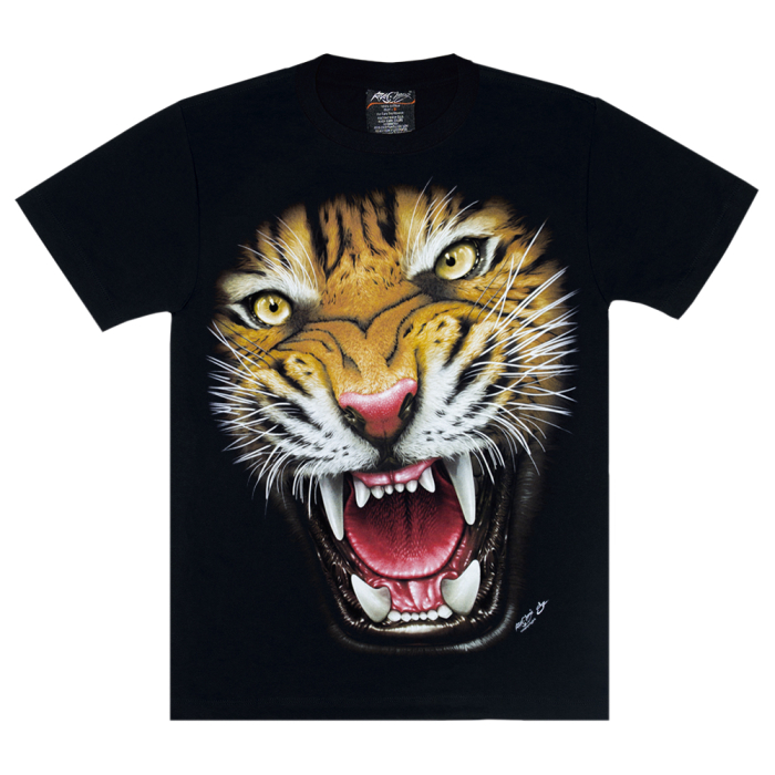 Tiger grin (glows in the dark) T-Shirt