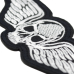 Skull with Wings (shaped) Patch