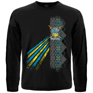 Trident (Pattern) Long Sleeve T-Shirt Ukraine