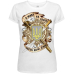 Urbanist Trident (I live on my God-given land!) White Women's T-Shirt