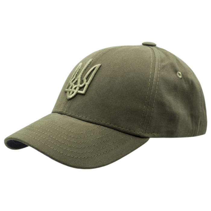 3D Trident (Olive) uac-005 Baseball Cap