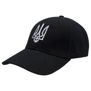 Trident (White Trident, Black) uac-010 Baseball Cap Ukraine