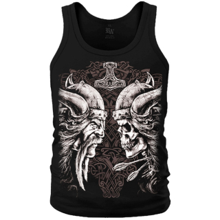 Viking with Skull Tank Top