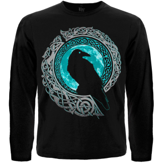Raven (Valknut) Long Sleeve T-Shirt