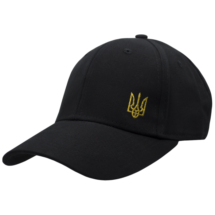 Golden Trident (black) uac-026 Baseball Cap Ukraine