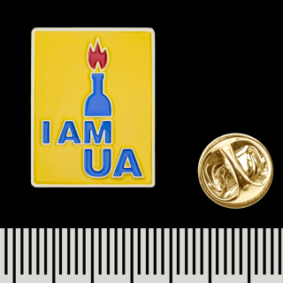 I am UA (pnua-016) Figured (Icon) Pin