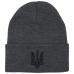 Hat knitted with Trident (gray) (uaht-002)