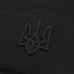 Hat knitted with Trident (black) (uaht-003)
