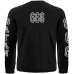 Team Satan - 666 (white) Long Sleeve T-Shirt