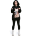 Urbanist "Samurai Cat" oversize Hoodie