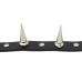 Leather choker with large spikes (csl-003)