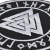 Patch Valknut (futark) is round