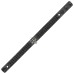 Black leather bracelet with Trident (ptsbua-006)