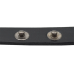 Leather choker with curly spikes (csl-007)