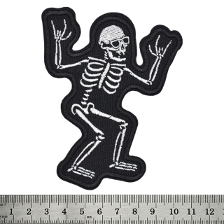 Patch Skeleton Metalhead