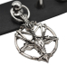 Goat Pentagram Studded Leather Choker (csl-009)