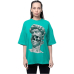 Urbanist T-shirt David (smaragd) (oversize)