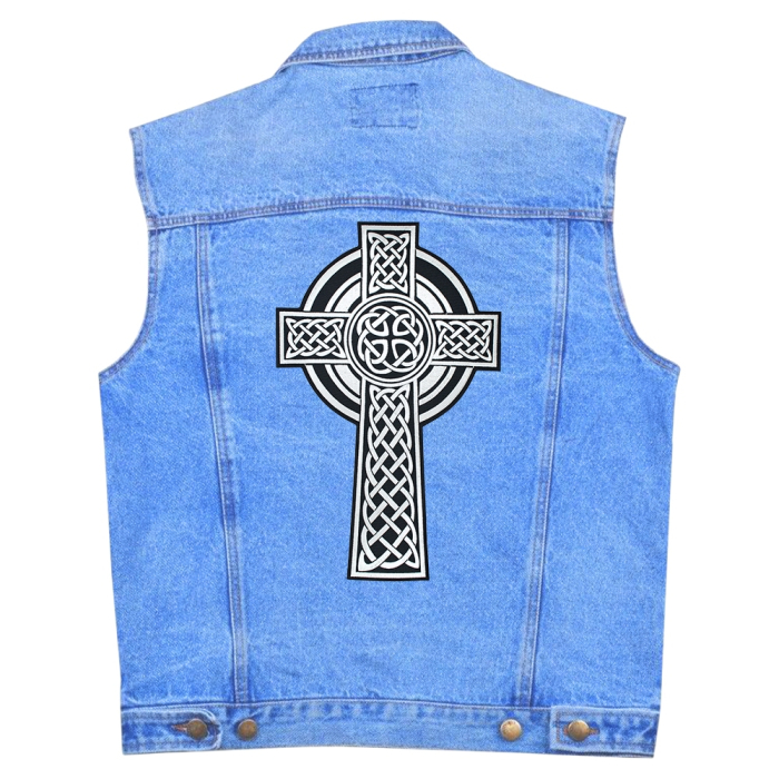 Celtic cross Thermal back patch (thps-069)
