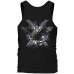 Crow and Guitar in Space Tank Top