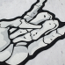Skeleton Sign of the Horns Thermal back patch (thps-073)
