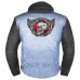 Skull (biker theme) Thermal back patch (thps-077)