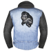 Angel and Demon skulls Thermal back patch (thps-078)