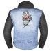 Demon skull with red eyes Thermal Back patch (thps-081) 
