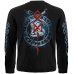 Odin (rune circle) printed on the sleeves Long Sleeve T-Shirt