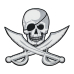Jolly Roger on the Thermal patch back (thps-097)