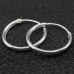 Earring, thick ring (eas-141)