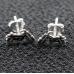 Motorcycle stud earring (silver, 925 sterling) (sn-053)