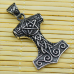 Thor's Hammer Pendant with a Pentagram (Silver, 925) (sp-118) Thor's Hammer Pendant with a Pentagram (Silver, 925) (sp-118)
