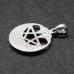 Pentagram Pendant with a Braided Pattern (silver, 925 assay value) (sp-133)