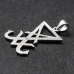 Pendant Sigillum Luciferi - Seal of Lucifer (silver, 925 assay value) (sp-144)