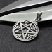 Pendant Pentagram with Celtic pattern (silver, 925 assay value) (sp-147)