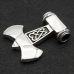 Pendant Thor's Hammer-Axe (silver, 925 assay value) (sp-154)