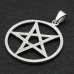 Pendant Pentagram inverted in a wheel (silver, 925 assay value) (sp-156) Pendant Pentagram inverted in a wheel (silver, 925 assay value) (sp-156)