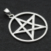 Pendant Large Pentagram in a circle (silver, 925 assay value) (sp-157) Pendant Large Pentagram in a circle (silver, 925 assay value) (sp-157)