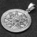 Pendant Nanogram, Nine-pointed star (silver, 925 sample) (sp-165)  | Pendants (silver) | Buy Now Worldwide