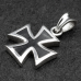 Pendant Iron Cross, small (silver, 925 sample) (sp-181)