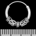 Earring, ring with a pattern (eas-104)