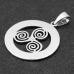 Trixel pendant in futark (silver, 925 assay value) (sp-198) Trixel pendant in futark (silver, 925 assay value) (sp-198)