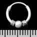 Earring, ring with pattern (eas-125)