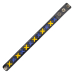 Leather bracelet with yellow and blue crosses (ptsbua-010)