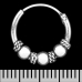 Earring, ring with a pattern (eas-093)